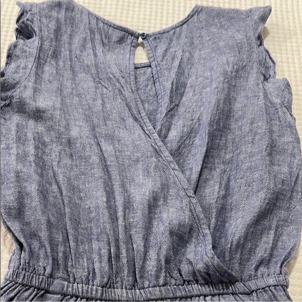 Old‎ Navy Wide Leg Jumpsuit Sleeveless Relaxed Summer Chic S cotton - Picture 4 of 10